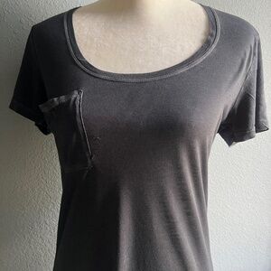 Vintage Women's Scoopneck Pocket Tee